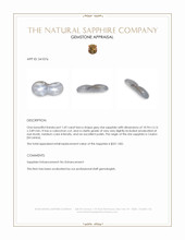 1.69 Ct. Grey Star Sapphire from Ceylon (Sri Lanka) Appraisal