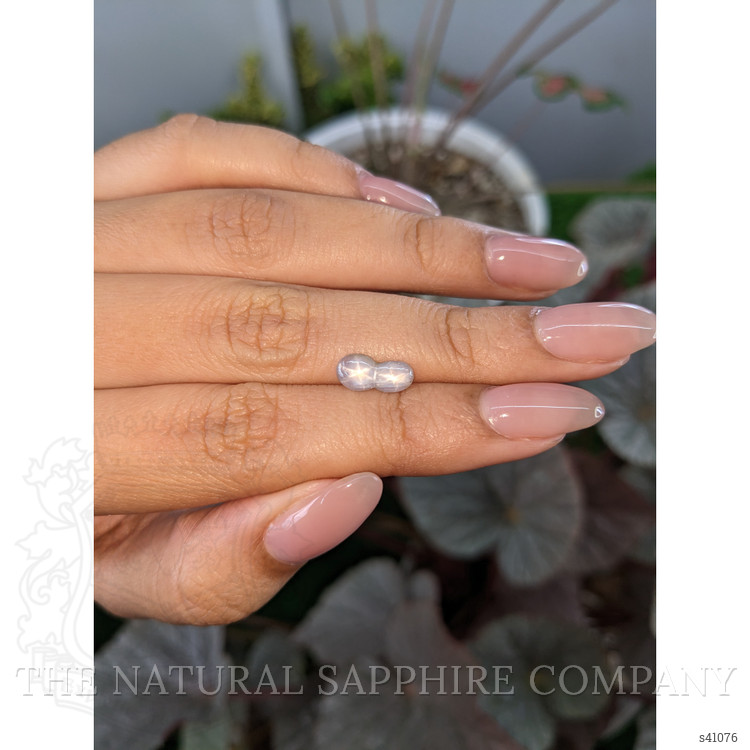 1.69 Ct. Grey Star Sapphire from Ceylon (Sri Lanka)