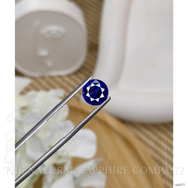 3.38 Ct. Blue Sapphire from Ceylon (Sri Lanka)
