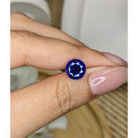 3.38 Ct. Blue Sapphire from Ceylon (Sri Lanka) Life Style