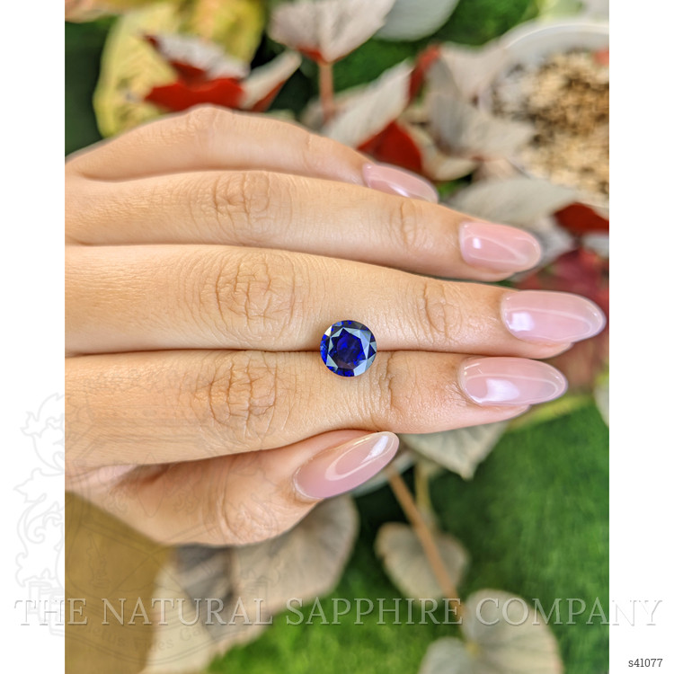 3.38 Ct. Blue Sapphire from Ceylon (Sri Lanka)