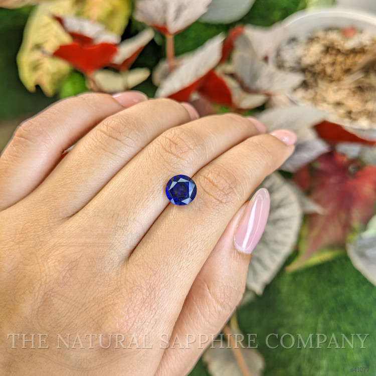 3.38 Ct. Blue Sapphire from Ceylon (Sri Lanka)