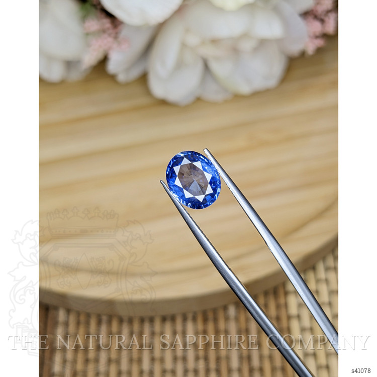 3.62 Ct. Blue Sapphire from Ceylon (Sri Lanka)