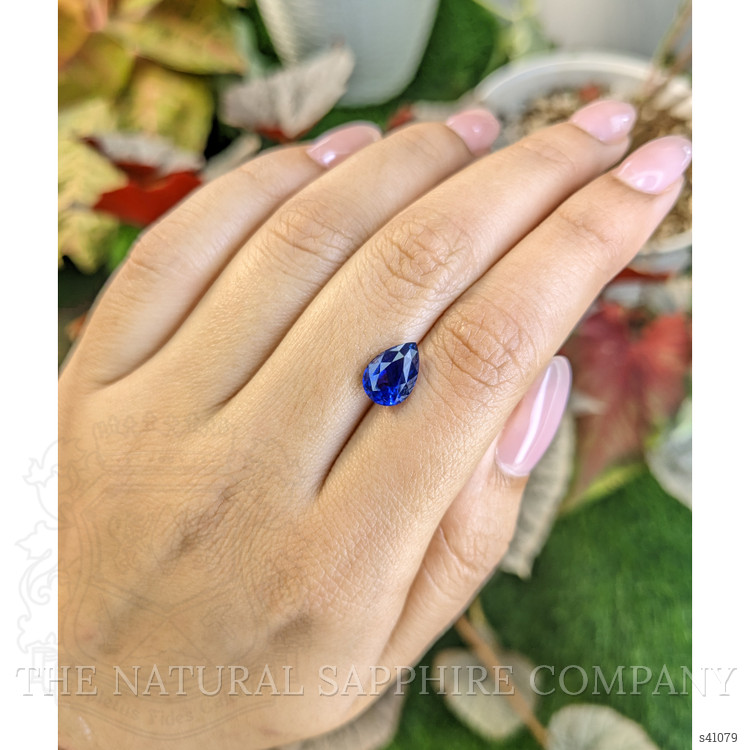 2.53 Ct. Blue Sapphire from Ceylon (Sri Lanka)