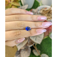 2.53 Ct. Blue Sapphire from Ceylon (Sri Lanka) Life Style