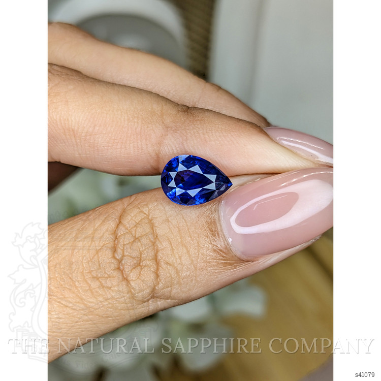 2.53 Ct. Blue Sapphire from Ceylon (Sri Lanka)