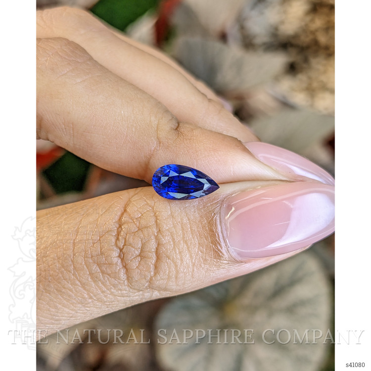 1.99 Ct. Blue Sapphire from Ceylon (Sri Lanka)
