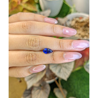1.99 Ct. Blue Sapphire from Ceylon (Sri Lanka) Life Style