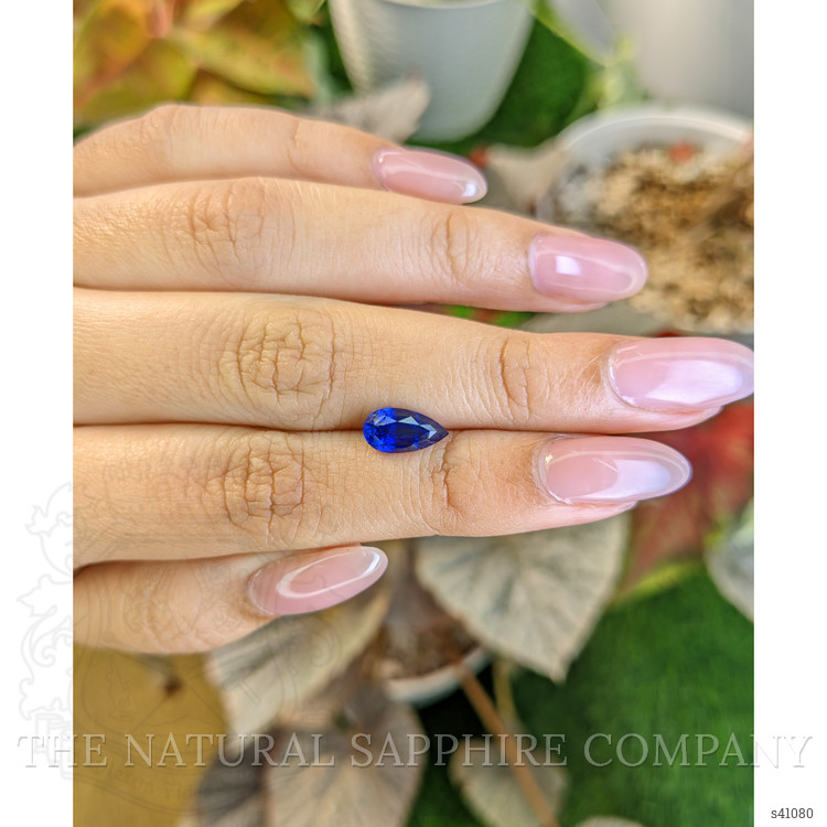 1.99 Ct. Blue Sapphire from Ceylon (Sri Lanka)