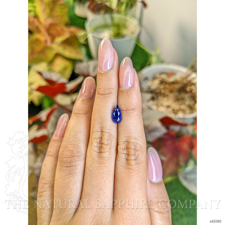 1.99 Ct. Blue Sapphire from Ceylon (Sri Lanka)