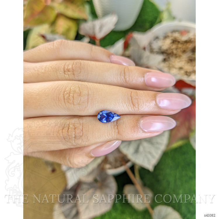 2.13 Ct. Blue Sapphire from Ceylon (Sri Lanka)