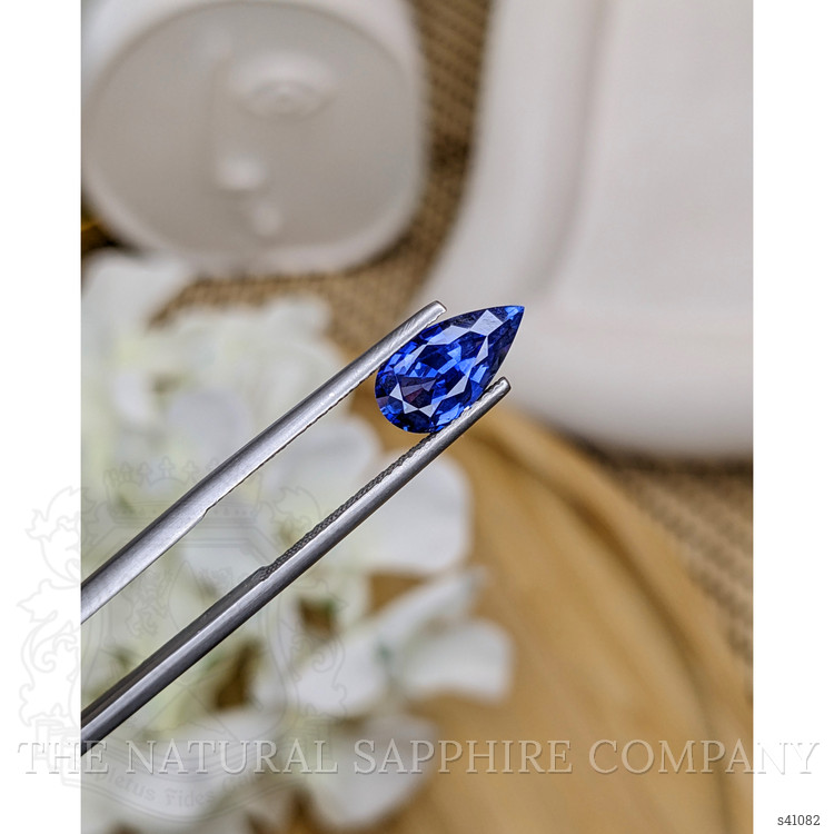 2.13 Ct. Blue Sapphire from Ceylon (Sri Lanka)