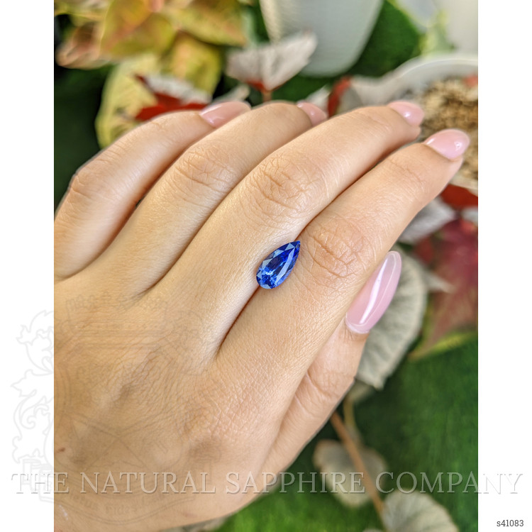 2.09 Ct. Blue Sapphire from Ceylon (Sri Lanka)