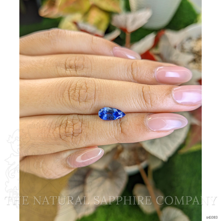 2.09 Ct. Blue Sapphire from Ceylon (Sri Lanka)