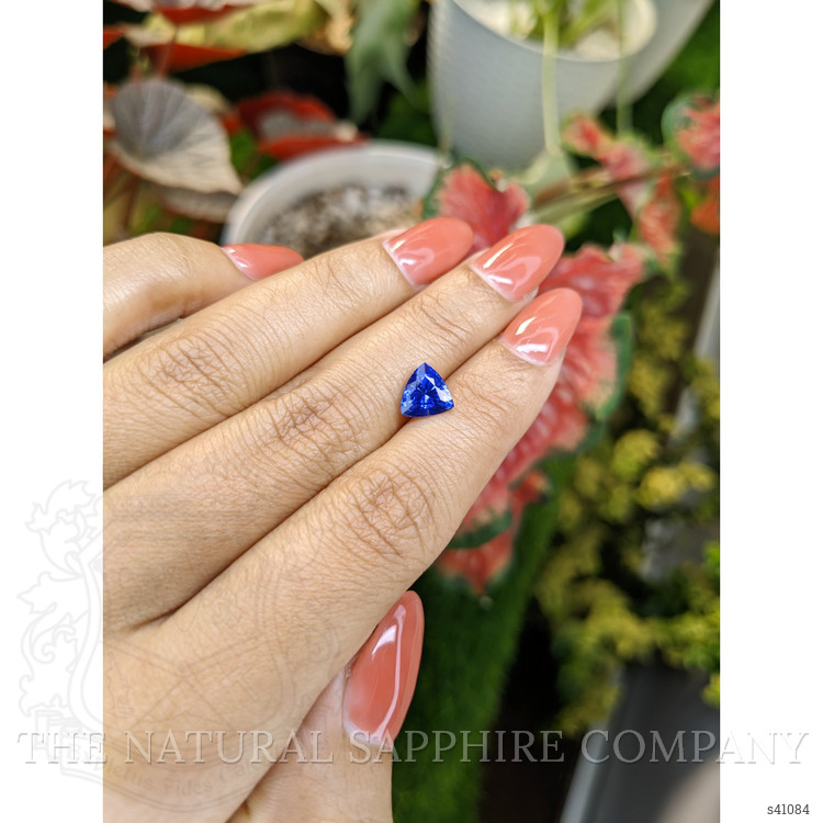 1.98 Ct. Blue Sapphire from Ceylon (Sri Lanka)