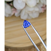 1.98 Ct. Blue Sapphire from Ceylon (Sri Lanka) Life Style