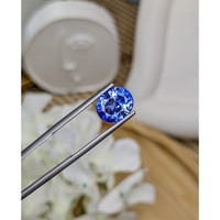 3.33 Ct. Blue Sapphire from Ceylon (Sri Lanka) Life Style