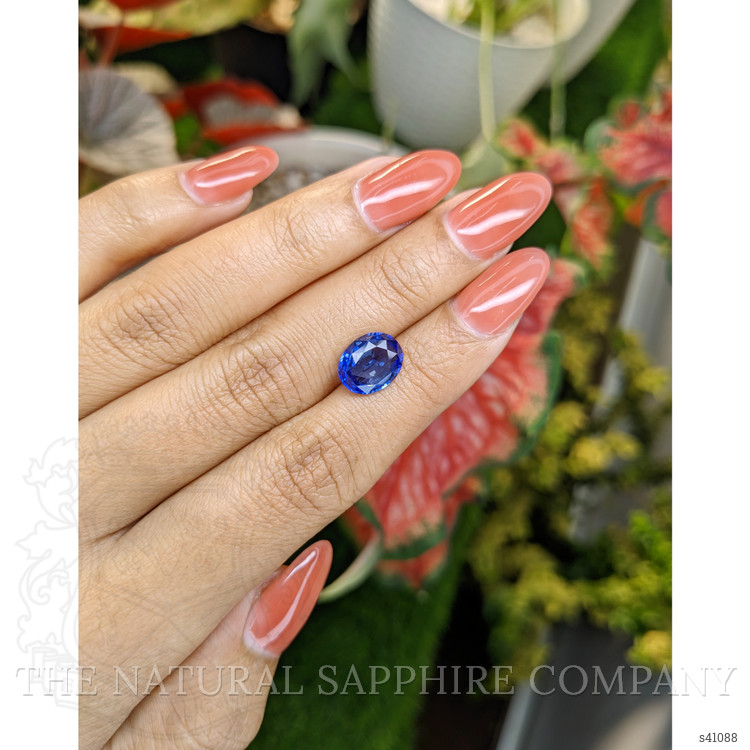3.36 Ct. Blue Sapphire from Ceylon (Sri Lanka)