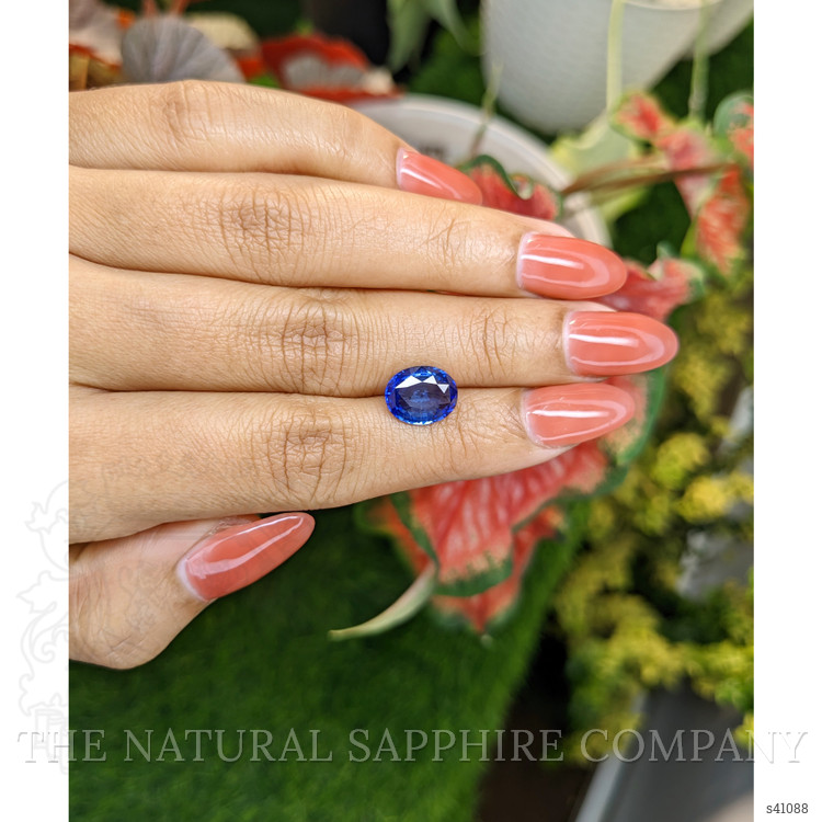 3.36 Ct. Blue Sapphire from Ceylon (Sri Lanka)