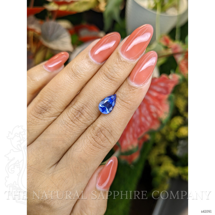 2.76 Ct. Blue Sapphire from Ceylon (Sri Lanka)