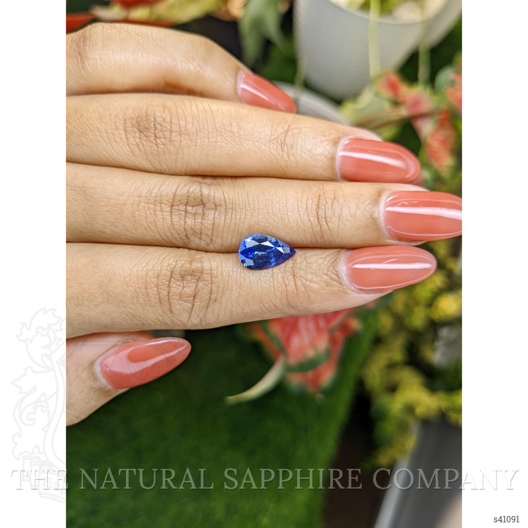 2.76 Ct. Blue Sapphire from Ceylon (Sri Lanka)