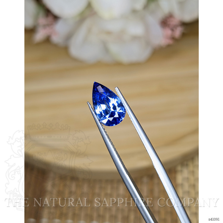 2.76 Ct. Blue Sapphire from Ceylon (Sri Lanka)