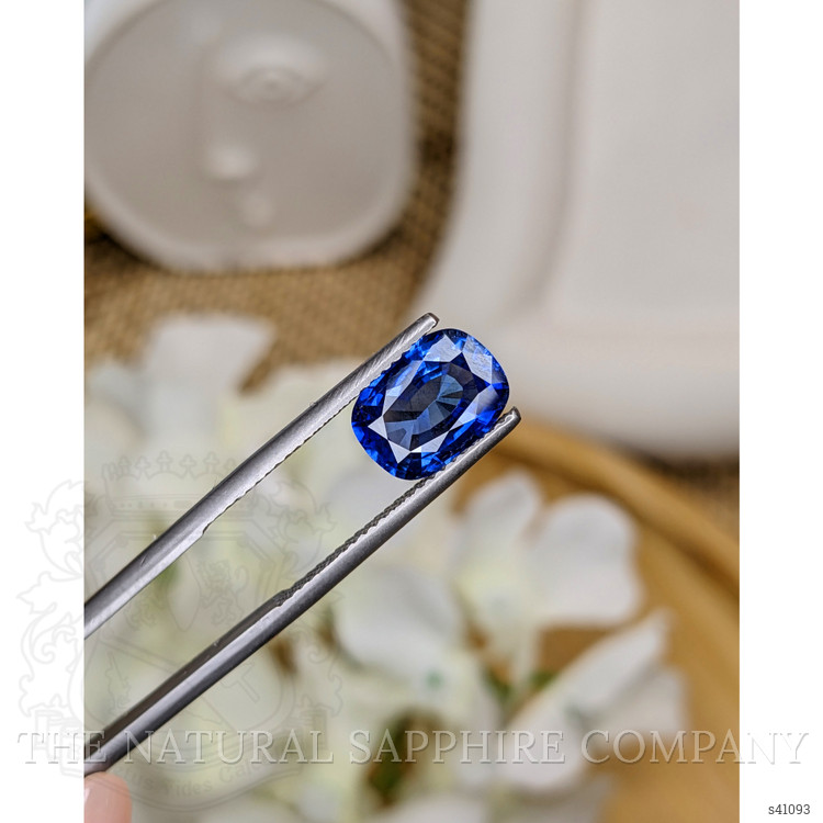 2.58 Ct. Blue Sapphire from Ceylon (Sri Lanka)