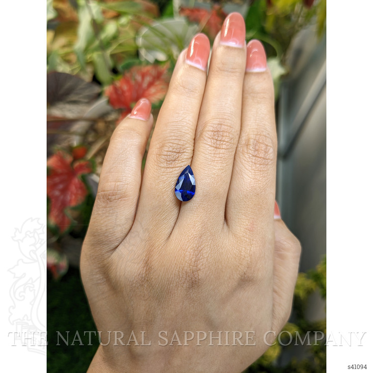 3.30 Ct. Blue Sapphire from Ceylon (Sri Lanka)