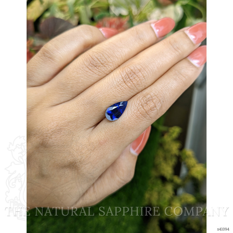 3.30 Ct. Blue Sapphire from Ceylon (Sri Lanka)