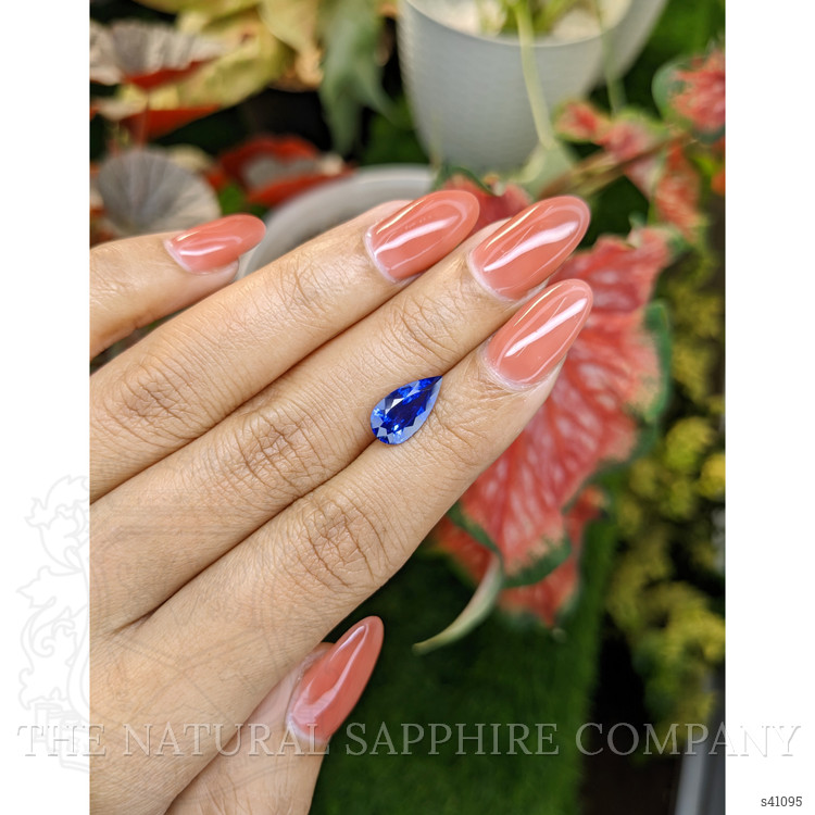 2.34 Ct. Blue Sapphire from Ceylon (Sri Lanka)