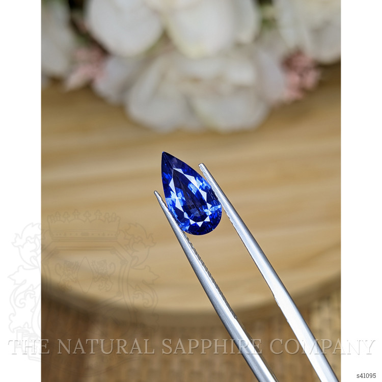 2.34 Ct. Blue Sapphire from Ceylon (Sri Lanka)