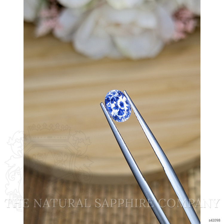 1.51 Ct. Blue Sapphire from Ceylon (Sri Lanka)