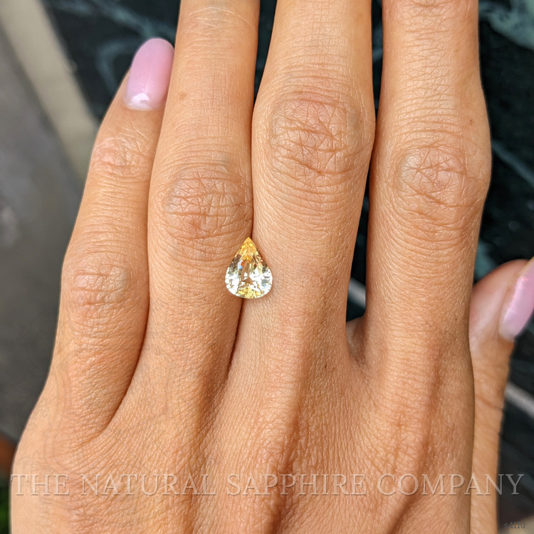 1.69 Ct. Yellow Sapphire from Ceylon (Sri Lanka)