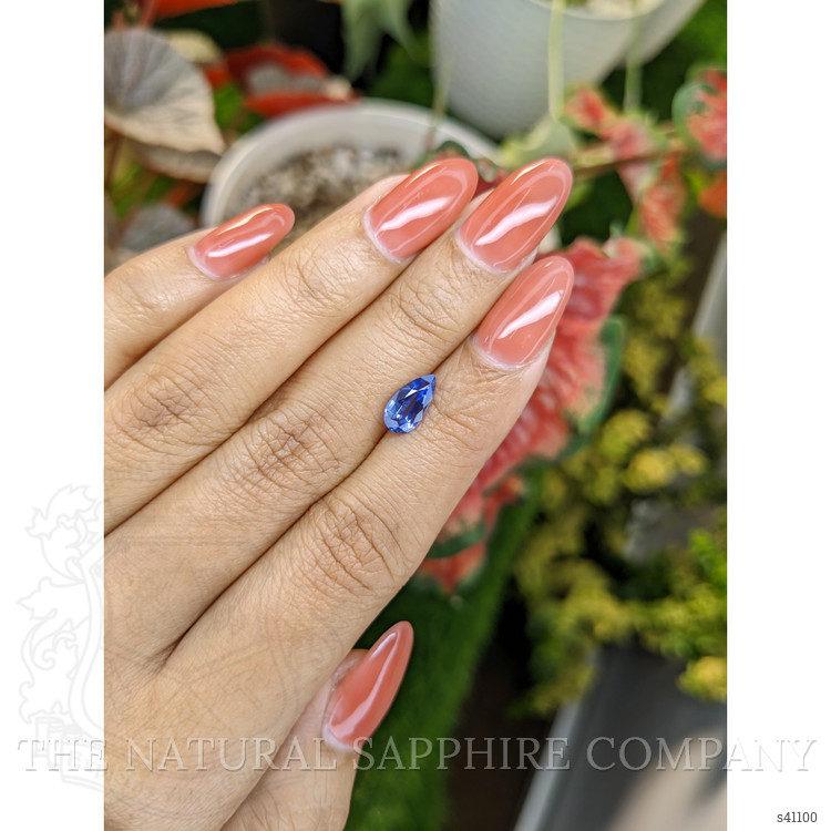 1.45 Ct. Blue Sapphire from Ceylon (Sri Lanka)