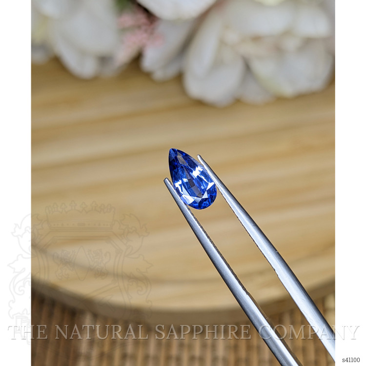 1.45 Ct. Blue Sapphire from Ceylon (Sri Lanka)