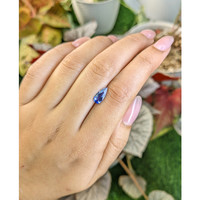 1.10 Ct. Blue Sapphire from Ceylon (Sri Lanka) Life Style