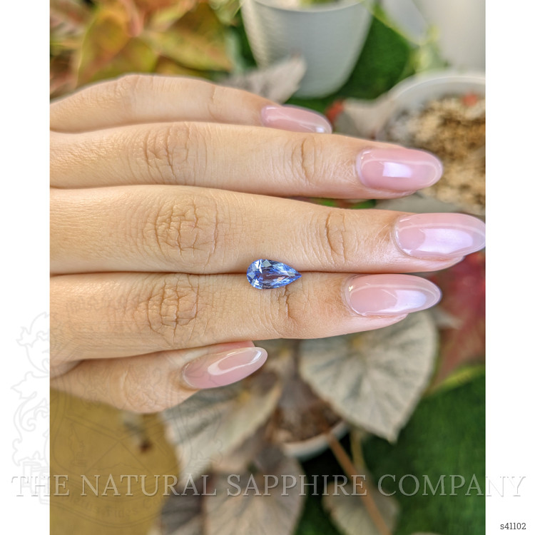 1.65 Ct. Blue Sapphire from Ceylon (Sri Lanka)