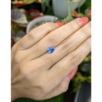 1.14 Ct. Blue Sapphire from Ceylon (Sri Lanka) Life Style