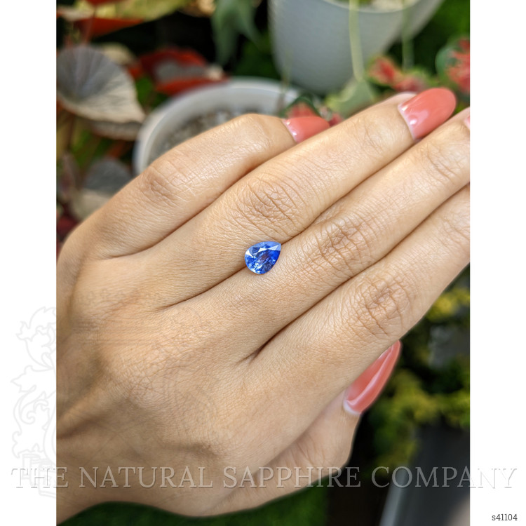 1.14 Ct. Blue Sapphire from Ceylon (Sri Lanka)