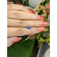 1.14 Ct. Blue Sapphire from Ceylon (Sri Lanka) Life Style