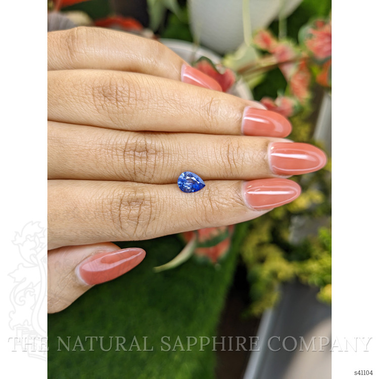 1.14 Ct. Blue Sapphire from Ceylon (Sri Lanka)