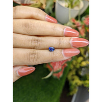 0.87 Ct. Blue Sapphire from Ceylon (Sri Lanka) Life Style