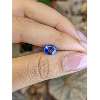 1.30 Ct. Blue Sapphire from Ceylon (Sri Lanka) Life Style