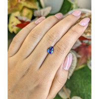 1.30 Ct. Blue Sapphire from Ceylon (Sri Lanka) Life Style