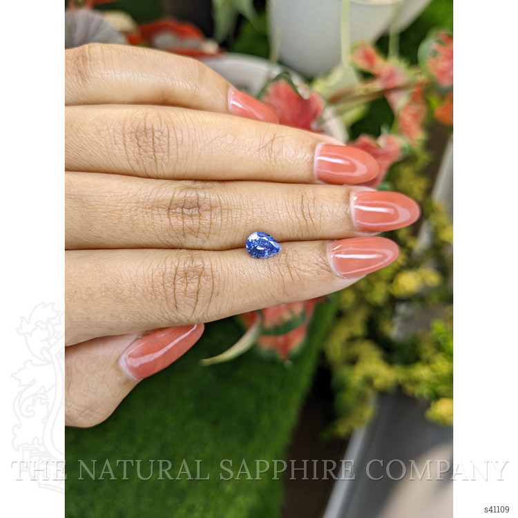 1.20 Ct. Blue Sapphire from Ceylon (Sri Lanka)