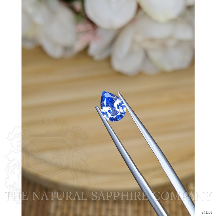 1.20 Ct. Blue Sapphire from Ceylon (Sri Lanka)