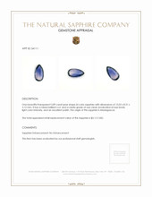 3.89 Ct. Sapphire from Madagascar Appraisal