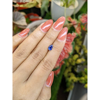 0.87 Ct. Blue Sapphire from Ceylon (Sri Lanka) Life Style