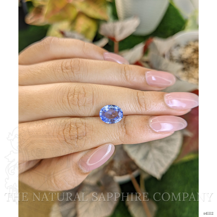 3.14 Ct. Blue Sapphire from Ceylon (Sri Lanka)