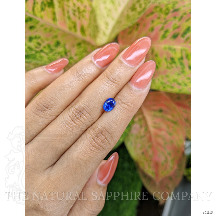 1.54 Ct. Blue Sapphire from Ceylon (Sri Lanka)
